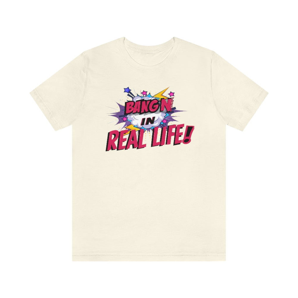 IN REAL LIFE Hip Hop Female Jersey Short Sleeve Tee - PDR L.F.E. 