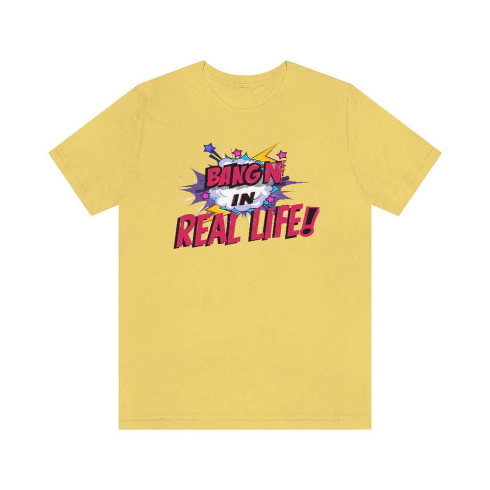 IN REAL LIFE Hip Hop Female Jersey Short Sleeve Tee - PDR L.F.E. 