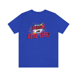IN REAL LIFE Hip Hop Female Jersey Short Sleeve Tee - PDR LFE True Royal / XS PDR LFE