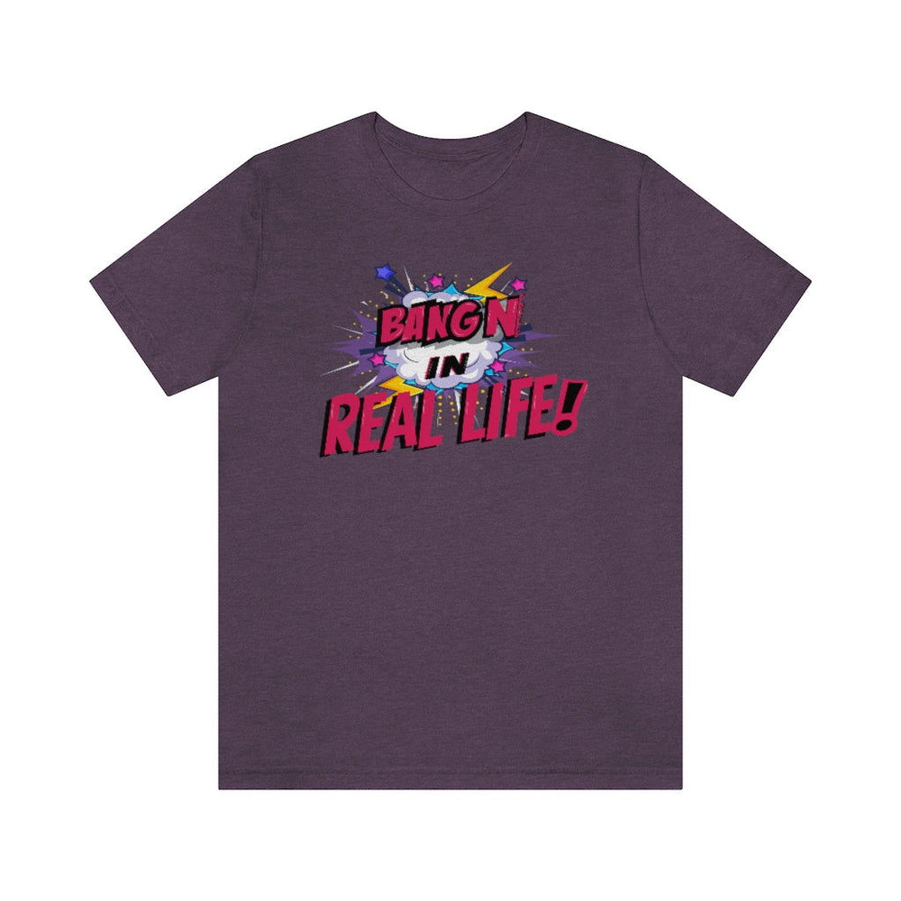 IN REAL LIFE Hip Hop Female Jersey Short Sleeve Tee - PDR L.F.E. 