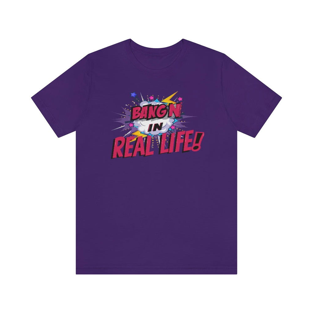 IN REAL LIFE Hip Hop Female Jersey Short Sleeve Tee - PDR L.F.E. 