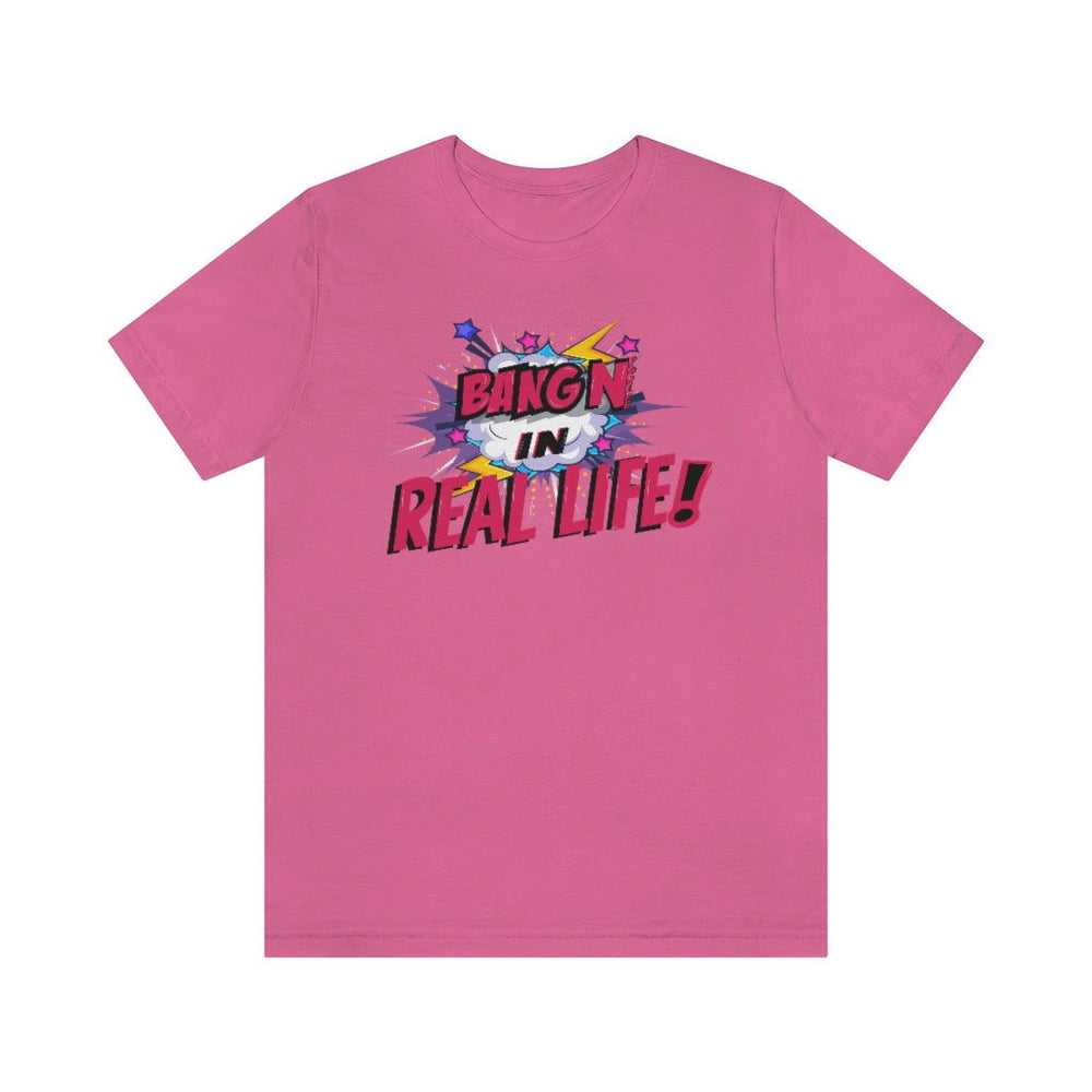 IN REAL LIFE Hip Hop Female Jersey Short Sleeve Tee - PDR L.F.E. 