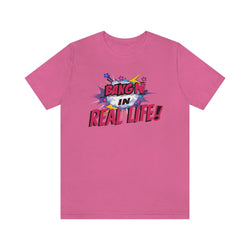 IN REAL LIFE Hip Hop Female Jersey Short Sleeve Tee - PDR LFE Charity Pink / XS PDR LFE
