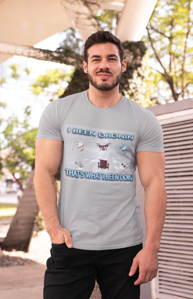 I BEEN DRONIN Unisex Jersey Short Sleeve Tee - PDR LFE White / S PDR LFE