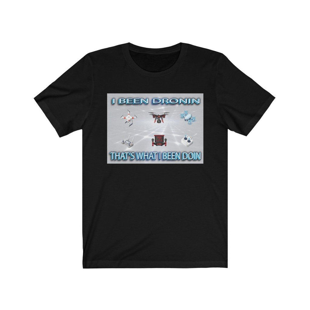 I BEEN DRONIN Unisex Jersey Short Sleeve Tee - PDR LFE Black / S PDR LFE