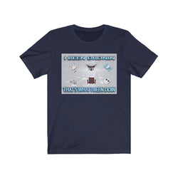 I BEEN DRONIN Unisex Jersey Short Sleeve Tee - PDR LFE Navy / S PDR LFE