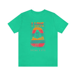 I LOVE MUSIC MENS UNISEX HIP HOP TSHIRT - PDR LFE Teal / XS PDR LFE