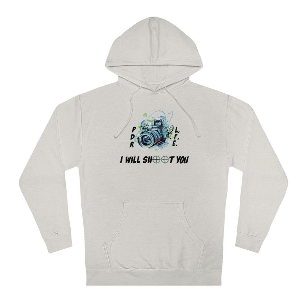 HANDS UP CAMERA MAN Hip Hop Unisex Hooded Sweatshirt - PDR LFE XS / Bone PDR LFE