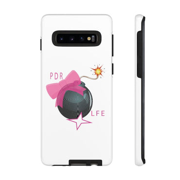 Im Da Bomb Hip Hop Tough Cell Phone Cases for Females - PDR LFE Samsung Galaxy S10 / Glossy PDR LFE