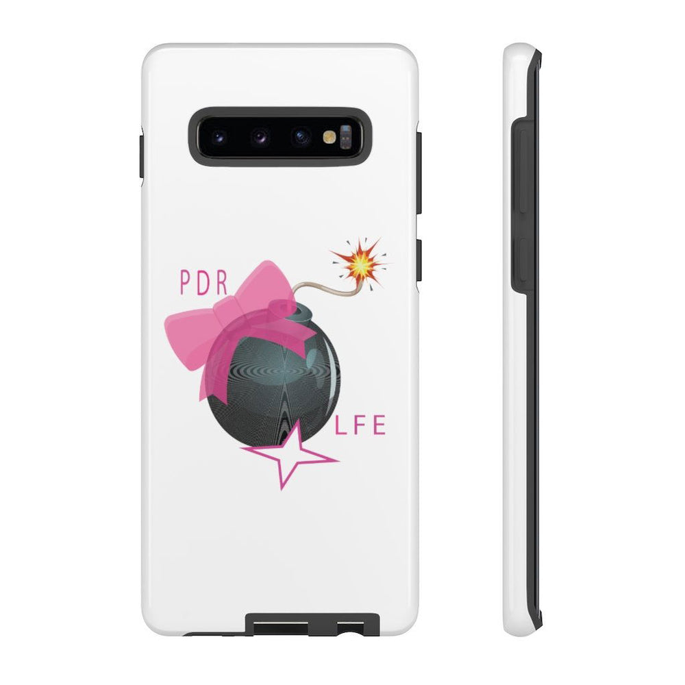 Im Da Bomb Hip Hop Tough Cell Phone Cases for Females - PDR LFE Samsung Galaxy S10 Plus / Glossy PDR LFE