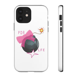 Im Da Bomb Hip Hop Tough Cell Phone Cases for Females - PDR LFE iPhone 12 / Glossy PDR LFE