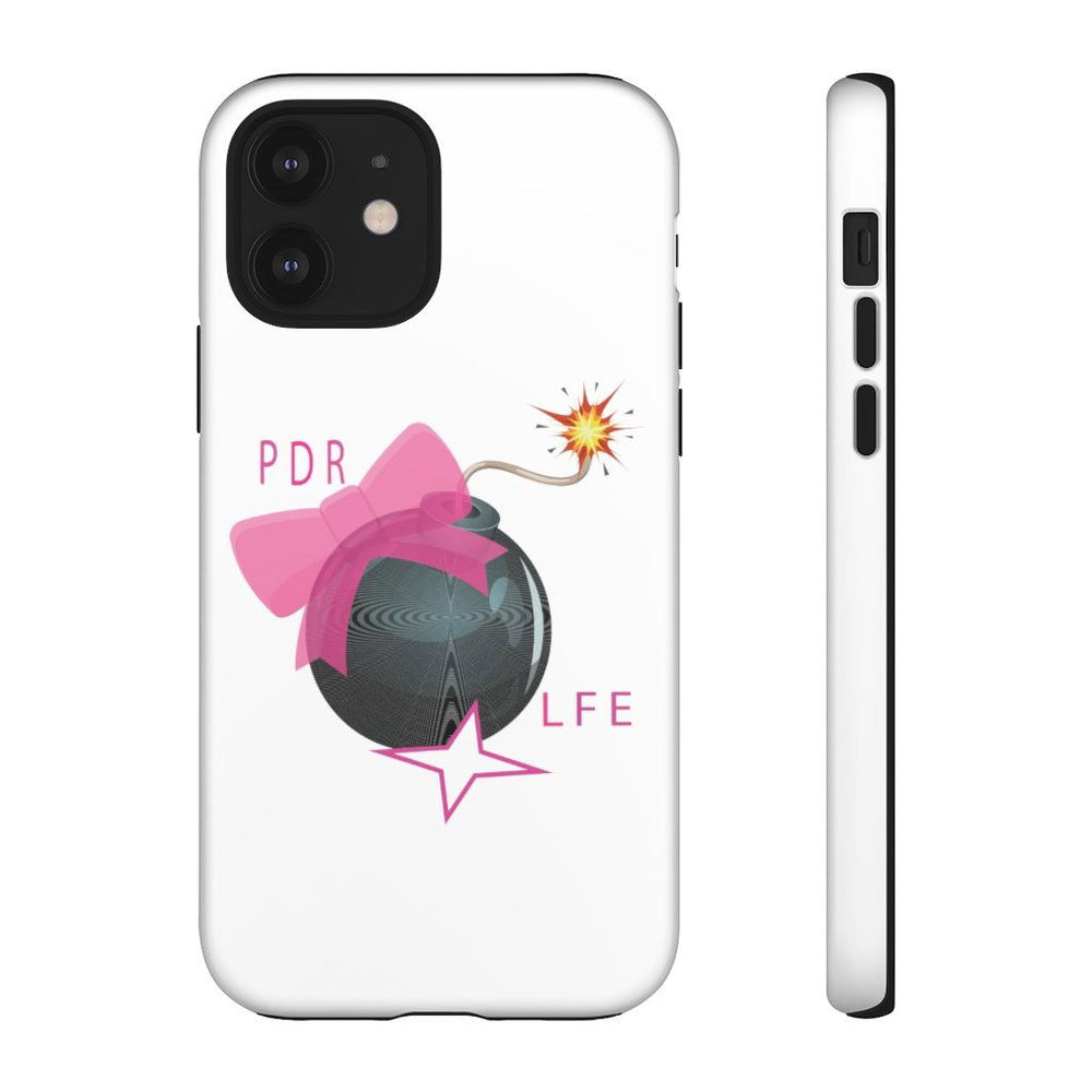 Im Da Bomb Hip Hop Tough Cell Phone Cases for Females - PDR LFE iPhone 12 / Matte PDR LFE