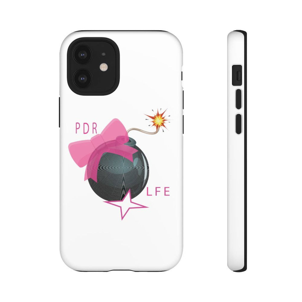 Im Da Bomb Hip Hop Tough Cell Phone Cases for Females - PDR LFE iPhone 12 Mini / Matte PDR LFE