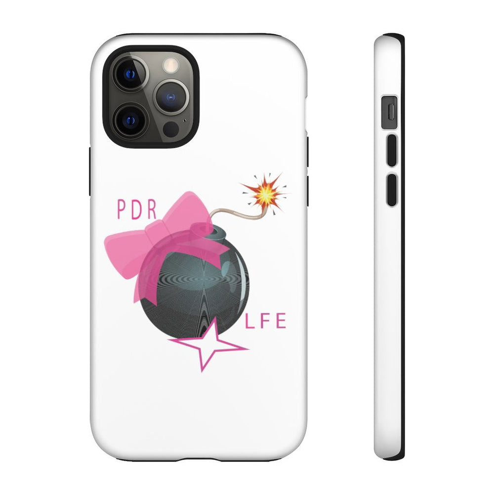 Im Da Bomb Hip Hop Tough Cell Phone Cases for Females - PDR LFE iPhone 12 Pro / Matte PDR LFE