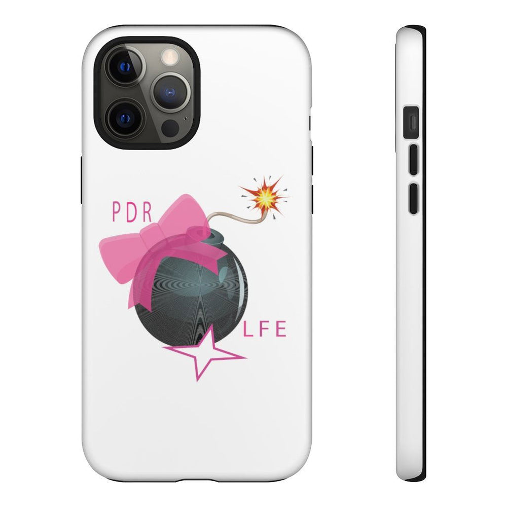 Im Da Bomb Hip Hop Tough Cell Phone Cases for Females - PDR LFE iPhone 12 Pro Max / Matte PDR LFE