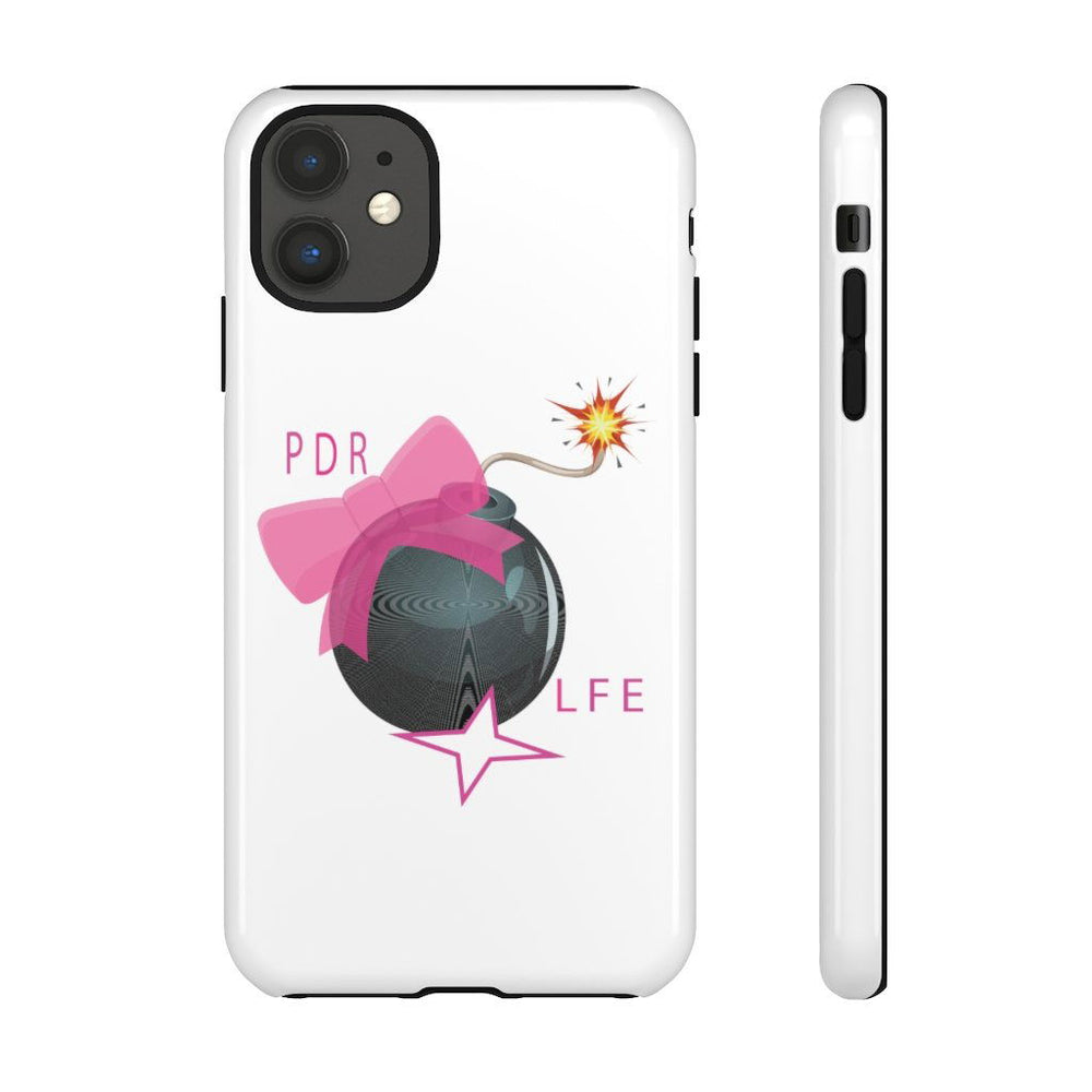 Im Da Bomb Hip Hop Tough Cell Phone Cases for Females - PDR LFE iPhone 11 / Glossy PDR LFE
