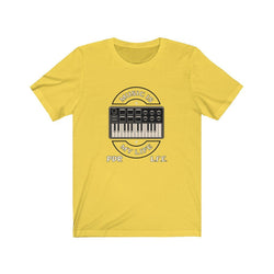 KEYBOARD LIFE Unisex Jersey Short Sleeve Tee - PDR LFE Yellow / S PDR LFE
