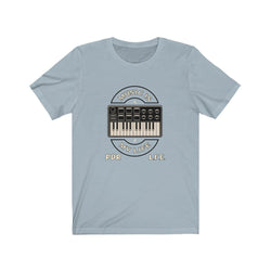 KEYBOARD LIFE Unisex Jersey Short Sleeve Tee - PDR LFE Light Blue / S PDR LFE