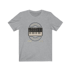 KEYBOARD LIFE Unisex Jersey Short Sleeve Tee - PDR LFE Athletic Heather / S PDR LFE
