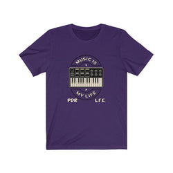 KEYBOARD LIFE Unisex Jersey Short Sleeve Tee - PDR LFE Team Purple / S PDR LFE