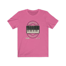 KEYBOARD LIFE Unisex Jersey Short Sleeve Tee - PDR LFE Charity Pink / S PDR LFE