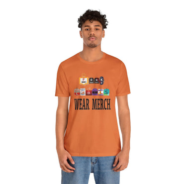 LABELS HIP HOP Short Sleeve Tee - PDR LFE Burnt Orange / XS PDR LFE
