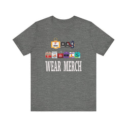 LABELS WHT HIP HOP Short Sleeve Tee - PDR LFE Deep Heather / XS PDR LFE