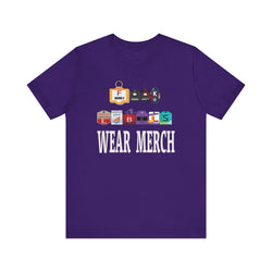 LABELS WHT HIP HOP Short Sleeve Tee - PDR LFE Team Purple / XS PDR LFE