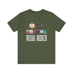 LABELS WHT HIP HOP Short Sleeve Tee - PDR LFE Military Green / XS PDR LFE