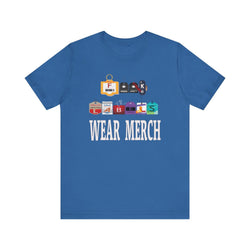 LABELS WHT HIP HOP Short Sleeve Tee - PDR LFE Columbia Blue / XS PDR LFE
