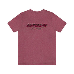 LIKE NO OTHER-ANOMALY HIP HOP Short Sleeve Tee - PDR LFE Heather Raspberry / XS PDR LFE