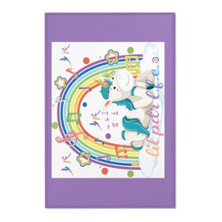 LIL PRODUCINEER UNICORN LOVE Area Rugs - PDR LFE 24" × 36" PDR LFE