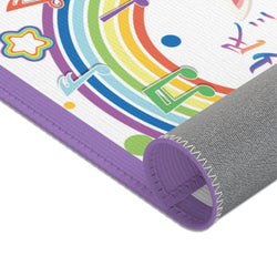 LIL PRODUCINEER UNICORN LOVE Area Rugs - PDR LFE 24" × 36" PDR LFE