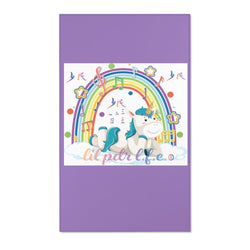 LIL PRODUCINEER UNICORN LOVE Area Rugs - PDR LFE 36" × 60" PDR LFE