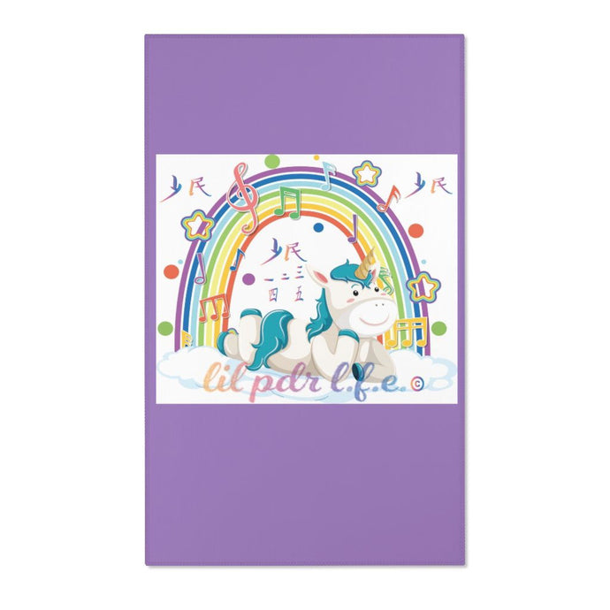 LIL PRODUCINEER UNICORN LOVE Area Rugs - PDR L.F.E. 