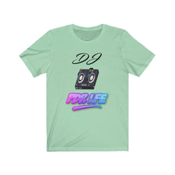 LITTY PDR LFE DJ GLO Unisex Jersey Short Sleeve Tee - PDR LFE Mint / XS PDR LFE