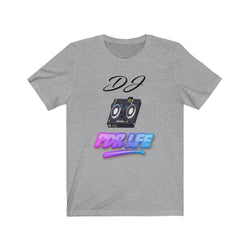LITTY PDR LFE DJ GLO Unisex Jersey Short Sleeve Tee - PDR LFE Athletic Heather / XS PDR LFE