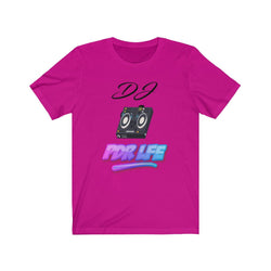 LITTY PDR LFE DJ GLO Unisex Jersey Short Sleeve Tee - PDR LFE Berry / XS PDR LFE
