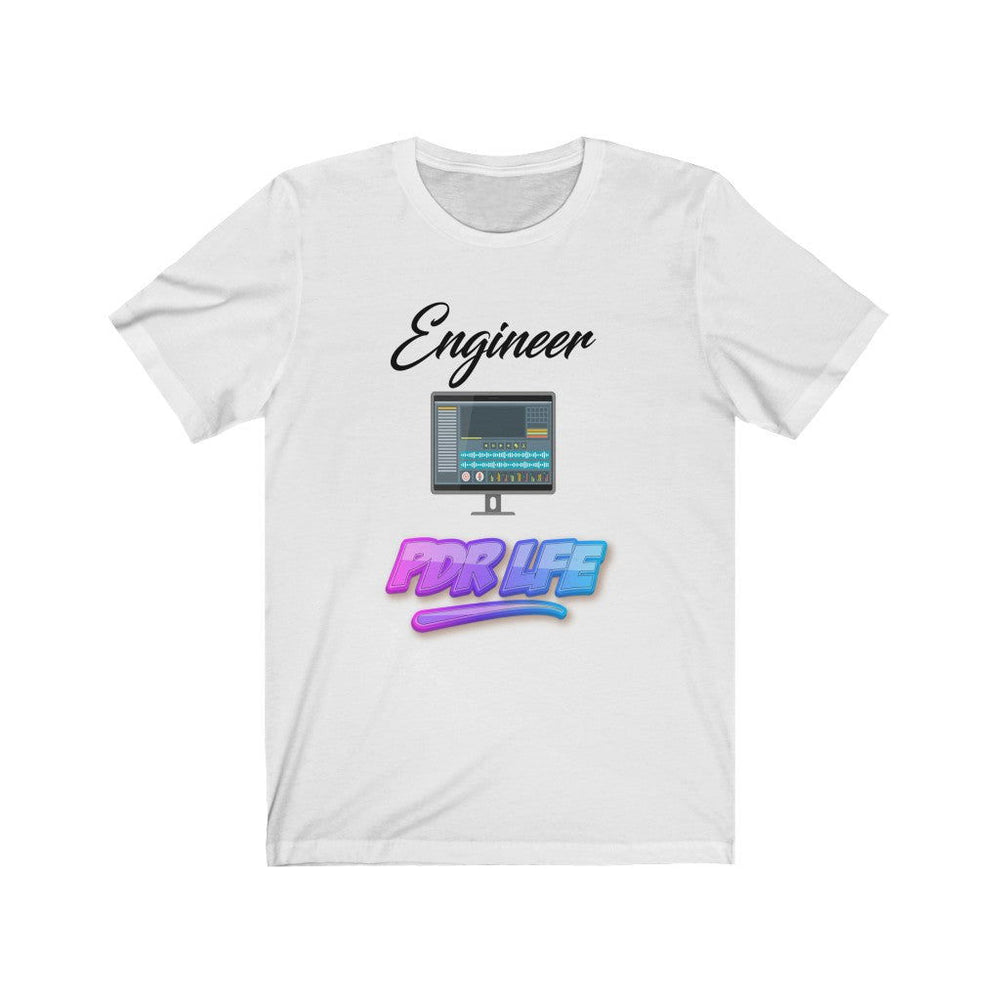 LITTY PDR LFE ENGINEER GLO Unisex Jersey Short Sleeve Tee - PDR LFE White / XS PDR LFE