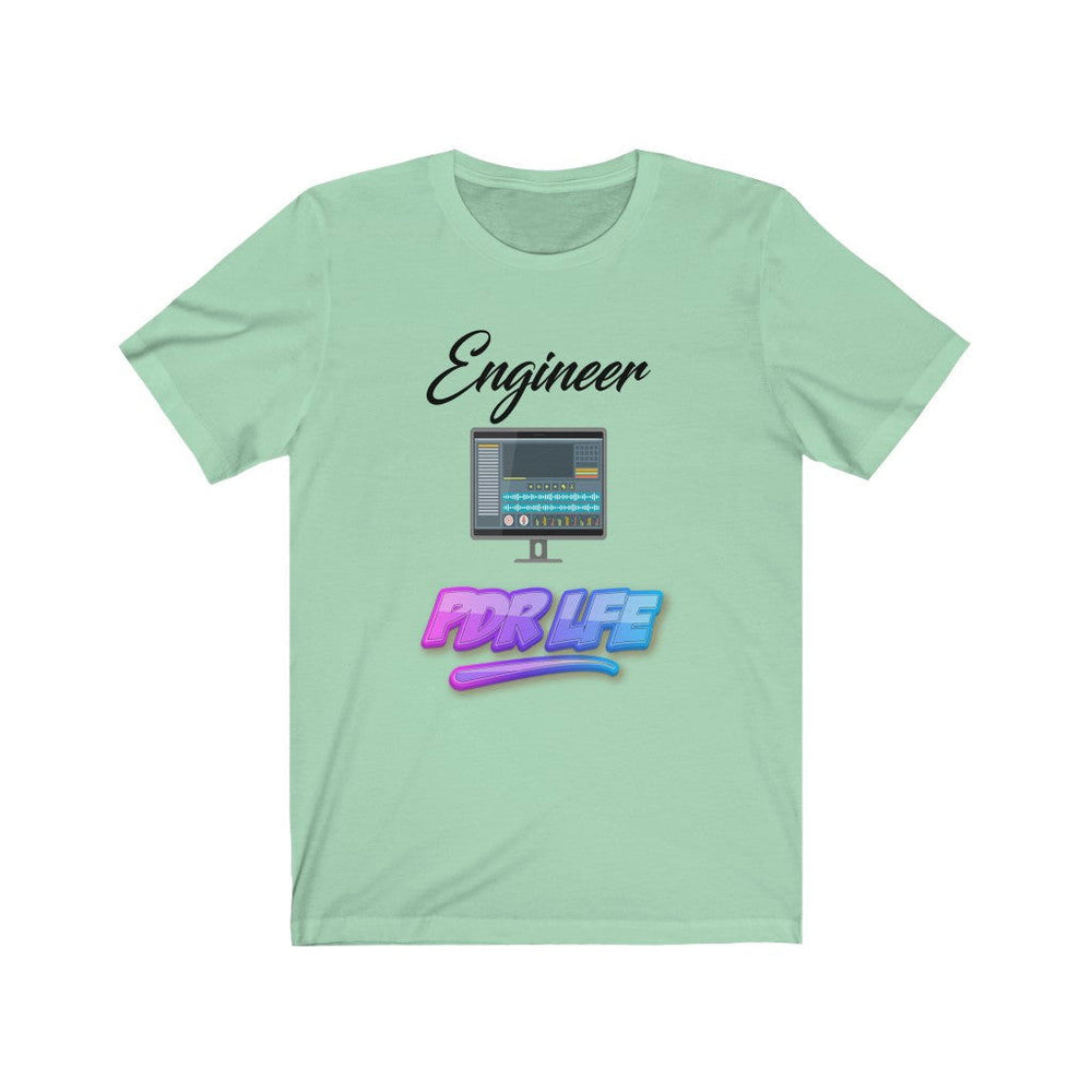 LITTY PDR LFE ENGINEER GLO Unisex Jersey Short Sleeve Tee - PDR LFE Mint / XS PDR LFE
