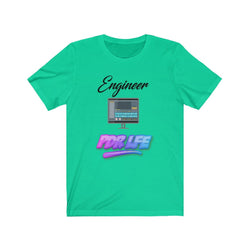LITTY PDR LFE ENGINEER GLO Unisex Jersey Short Sleeve Tee - PDR LFE Teal / XS PDR LFE