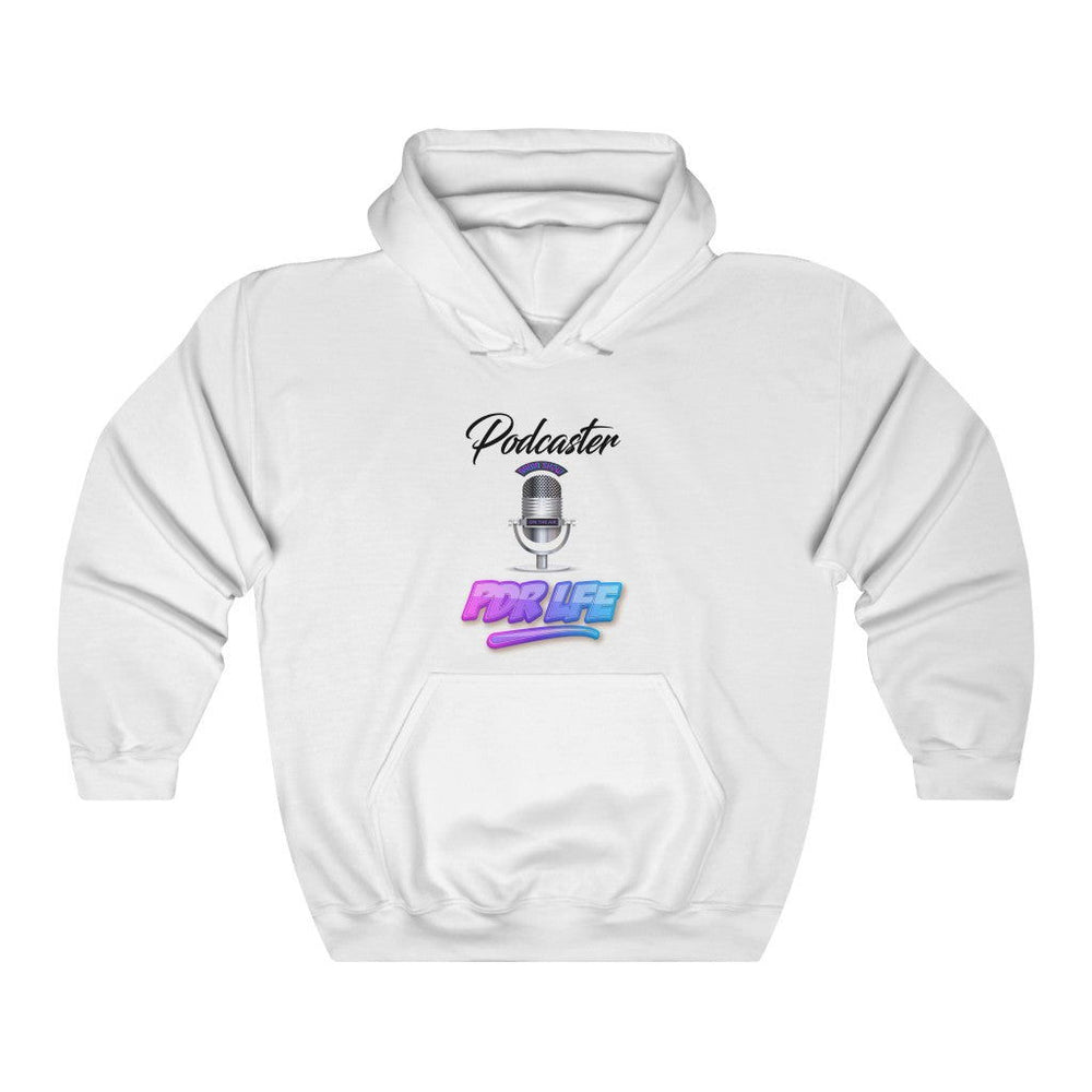 LITTY PDR LFE PODCASTER GLO Unisex Heavy Blend™ Hooded Sweatshirt - PDR L.F.E. 