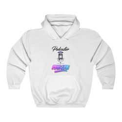 LITTY PDR LFE PODCASTER GLO Unisex Heavy Blend™ Hooded Sweatshirt - PDR LFE White / S PDR LFE