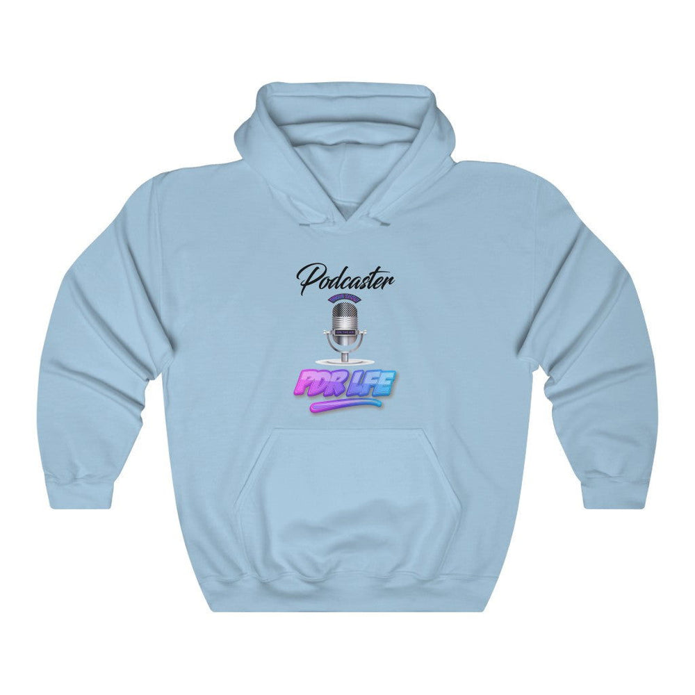 LITTY PDR LFE PODCASTER GLO Unisex Heavy Blend™ Hooded Sweatshirt - PDR L.F.E. 