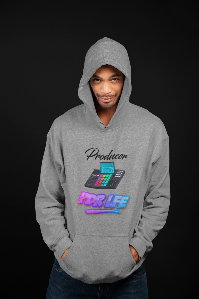 LITTY PDR LFE PRODUCER GLO Unisex Heavy Blend™ Hooded Sweatshirt - PDR LFE Ash / S PDR LFE