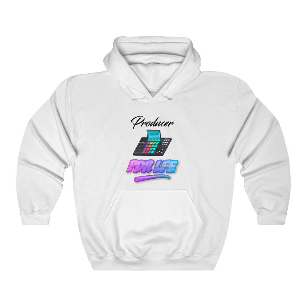 LITTY PDR LFE PRODUCER GLO Unisex Heavy Blend™ Hooded Sweatshirt - PDR LFE White / S PDR LFE