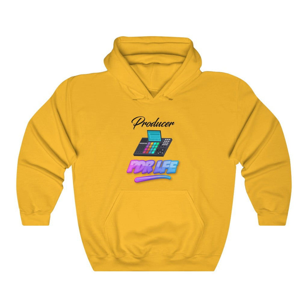 LITTY PDR LFE PRODUCER GLO Unisex Heavy Blend™ Hooded Sweatshirt - PDR LFE Gold / S PDR LFE