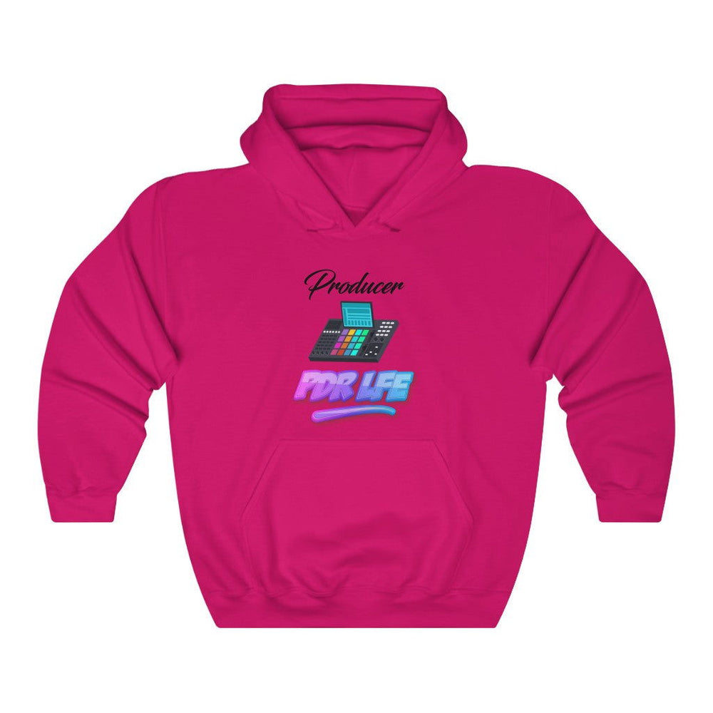 LITTY PDR LFE PRODUCER GLO Unisex Heavy Blend™ Hooded Sweatshirt - PDR LFE Heliconia / S PDR LFE