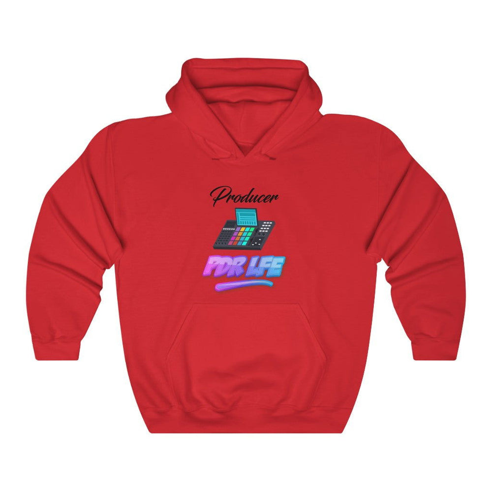 LITTY PDR LFE PRODUCER GLO Unisex Heavy Blend™ Hooded Sweatshirt - PDR LFE Red / S PDR LFE