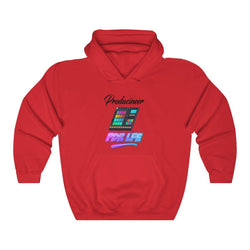LITTY PDR LFE PRODUCINEER GLO Unisex Heavy Blend™ Hooded Sweatshirt - PDR LFE Red / S PDR LFE